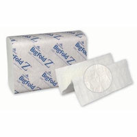 BigFold Z Premium Paper Towels White, C-Fold, 10.2 x 10.8 Inch, Case of 10