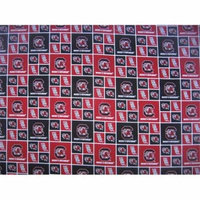 Dog Collar Bandanas CG17MD South Carolina Columbia Square Medium Dog Collar Bandana