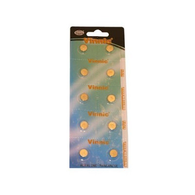 1 Box 10 Cards Vinnic L721-C10-Ag11 Alkaline Manganese Button Cell...