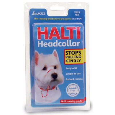 Halti Dog Headcollar Red Size 1