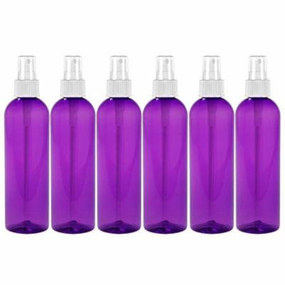 MoYo Natural Labs Purple Pack of Large Fine Mist Pump Sprayers 8 oz mist spray Purple Pack of 6