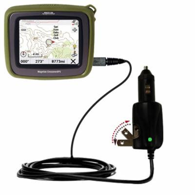 Intelligent Dual Purpose DC Vehicle and AC Home Wall Charger suitable for the Magellan Crossover - Two critical functions, one unique charger - Uses G