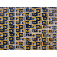 Dog Collar Bandanas CD08M Michigan Ann Arbor Mini Dog Collar Bandana