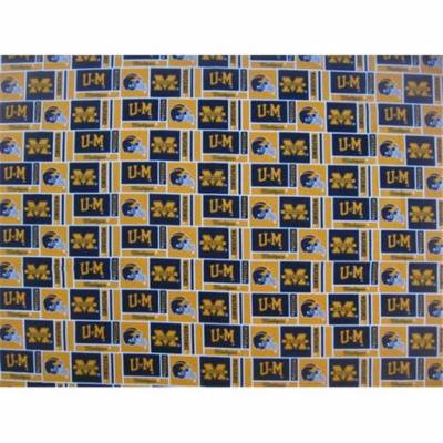 Dog Collar Bandanas CD08M Michigan Ann Arbor Mini Dog Collar Bandana