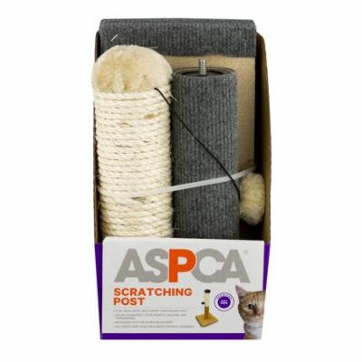 ASPCA Cat Tree Scratching Post Cat Toy, Gray