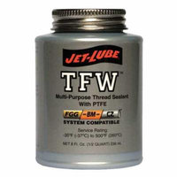 Jet-Lube 24002 1/2 pt. Pipe Thread Sealant, White