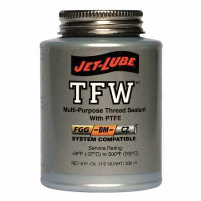 Jet-Lube 24002 1/2 pt. Pipe Thread Sealant, White