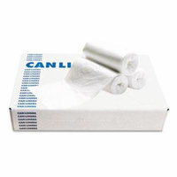 Boardwalk 4046SH Low Density Can Liners, Gray - 40-45 Gallon