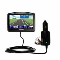 Intelligent Dual Purpose DC Vehicle and AC Home Wall Charger suitable for the TomTom GO 730 - Two critical functions, one unique charger - Uses Gomadi