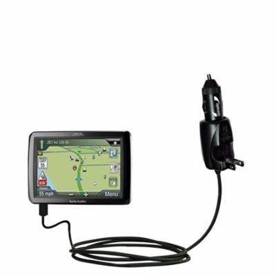 Intelligent Dual Purpose DC Vehicle and AC Home Wall Charger suitable for the Magellan Roadmate RV9365T-LMB - Two critical functions, one unique charg