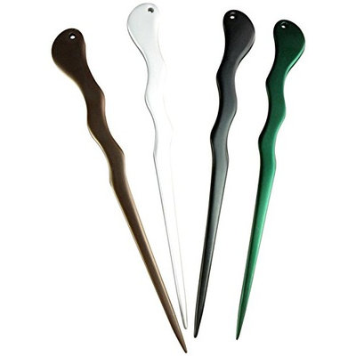 JWL (4) Anodized Matte Finished Colored Aluminum Spiral 6