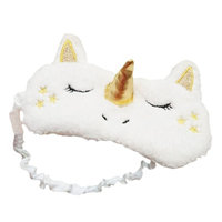 Funbase 3D Unicorn Horn Sleep Eye Mask Soft Padded Travel Eyepatch Blindfold(No Icebag)