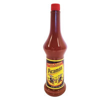 B & B B Picamas Red Hot sauce 7.5 oz - Salsa Roja picante (Pack of 18)