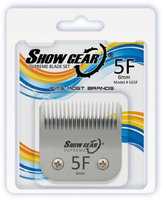 Show Gear #5F Clipper Blade 6mm Dog & Pet Grooming Professional in Silver