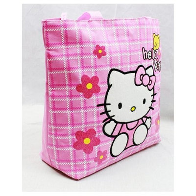 Sanrio Hello Kitty Pink Tote Bag with Yellow Bear