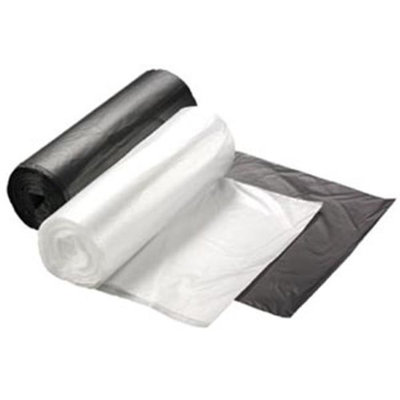 Bunzl Distribution BUN 61601648 40 x 48 in. 40-50 gal 16 mic High Density Black Liner Box of 25 - 10 Box per Case