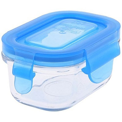 Wean Green Glass Baby Food Storage Containers, Wean Tub 5 ounces, Blueberry