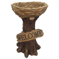 Jun Chiun Electronic Co, Ltd UB Tree Trunk Birdbath
