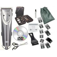 Oster 2-Speed Outlaw Animal Clipper + Case,DVD,Shears+ #10 + A5 blades+ 10 pcs Comb Set