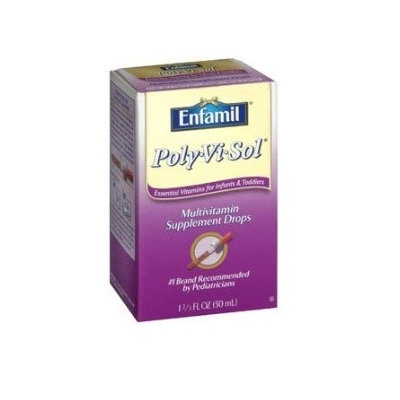 Polyvisol Poly Vi Sol Pediatric Multivitamin Supplement