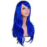 Cosplay Wigs,Women Sexy Long Fashion Synthetic Wavy Party Full Wigs 12 Colors Available
