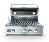 Rcs Gas Grills Pro Series Stainless Steel 30 Cutlass Grill with Blue LED - LP