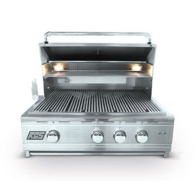 Rcs Gas Grills Pro Series Stainless Steel 30 Cutlass Grill with Blue LED - LP