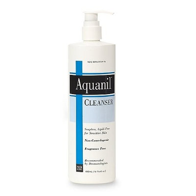 5 Pack Aquanil Cleanser Gentle Soapless Lipid-Free for Sensitive Skin 16oz Each