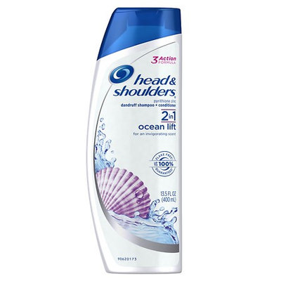 Head & Shoulders Ocean Lift 2-in-1 Anti-Dandruff Shampoo + Conditioner 13.5 fl oz(pack of 6)