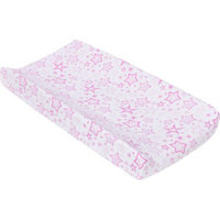 Miracle Blanket Stars Changing Pad Cover, Pink