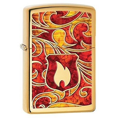 Zippo Choice Flame Fusion High Polish Brass 28975 Lighter