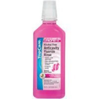 Top Care Children's Alcohol Free Anticavity Fluoride Rinse (Case of 6)