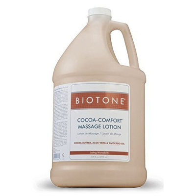 Biotone Cocoa-Comfort Massage Lotion, 8 Ounce