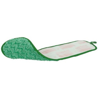 Rubbermaid Commercial HYGEN Microfiber Dust Mop Pad, 18