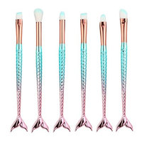 RNTOP 6PCS Make Up Brush Set Foundation Eyebrow Blush Cosmetic Concealer Brushes Kit