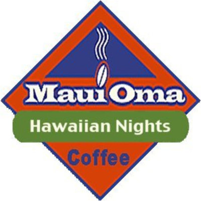 Hawaiian Maui Oma Coffee 3 Bags 1 Lb. Each Bean Nights