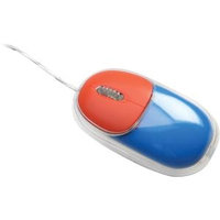 Califone KM100 Mini Mouse - Optical - PS/2, USB