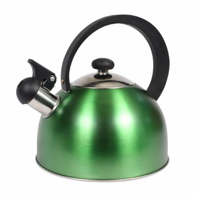 Home Basics TK44082 2.5 liter Stainless Steel Tea Kettle Matte Assorted Color