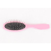 1 Pack Comb Hairbrush Revent Static Hair Brush Synthetic Tangle Clip Extension Wig Pink Styling Tools Combo Pocket Long Round Handle Holder Dazzling Popular Beard Natural Grooming Girl Travel Kit