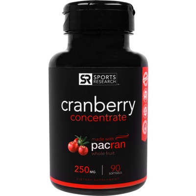 Sports Research, Cranberry Concentrate, 250 mg, 90 Softgels