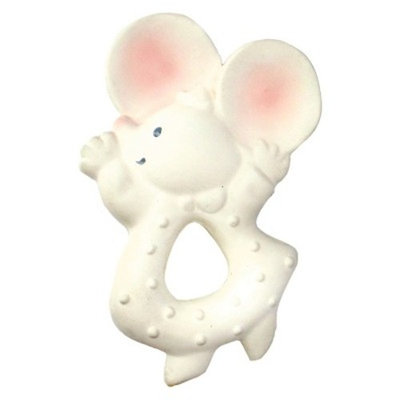 Meiya & Alvin Meiya the Mouse Teether - Cream