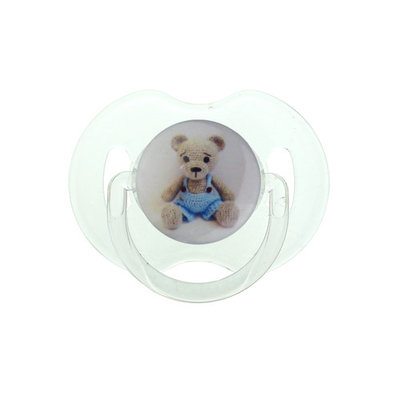 Crochet Teddy Bear Pacifier