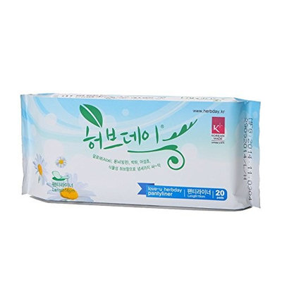 Herbday Daily Liners Wrapped Package Herb Scent Pads with Wings