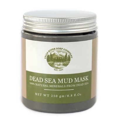 Falls River Soap Company Dead Sea Mud Mask for Face, Body & Hair Treatment. 100% Natural minerals from Dead Sea, 250g / 8.8 fl. oz