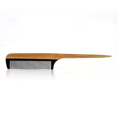 Sandalwood Hair Comb & Hand Comb With Fine Tooth Ox Horn Combs