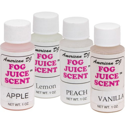 Adj American DJ F-SCENTS APPLE 1 Ounce Water-Based Fog Juice Scent For Smoke Machine