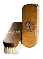 Collonil 1909 FINE Shoe Boot Shine Buff Brush with Natural Goat's Hair x 1 (One)