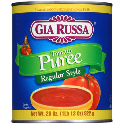 Gia Russa Tomato Puree Regular Style, 29 Oz