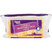 Great Value Colby & Monterey Jack Cheese, 32 oz