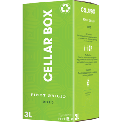 Cellar Box Pinot Grigio Wine, 3 L